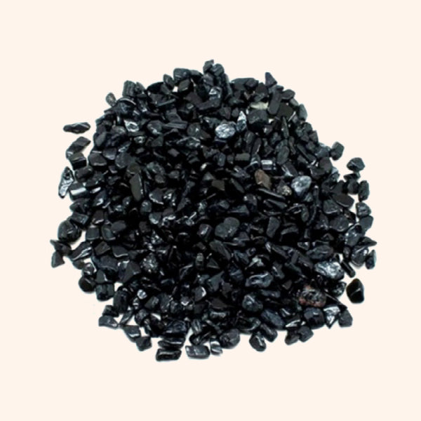 BLACK TOURMALINE CRYSTAL CHIPS - Advanced Protection, Grounding & Energy Balance