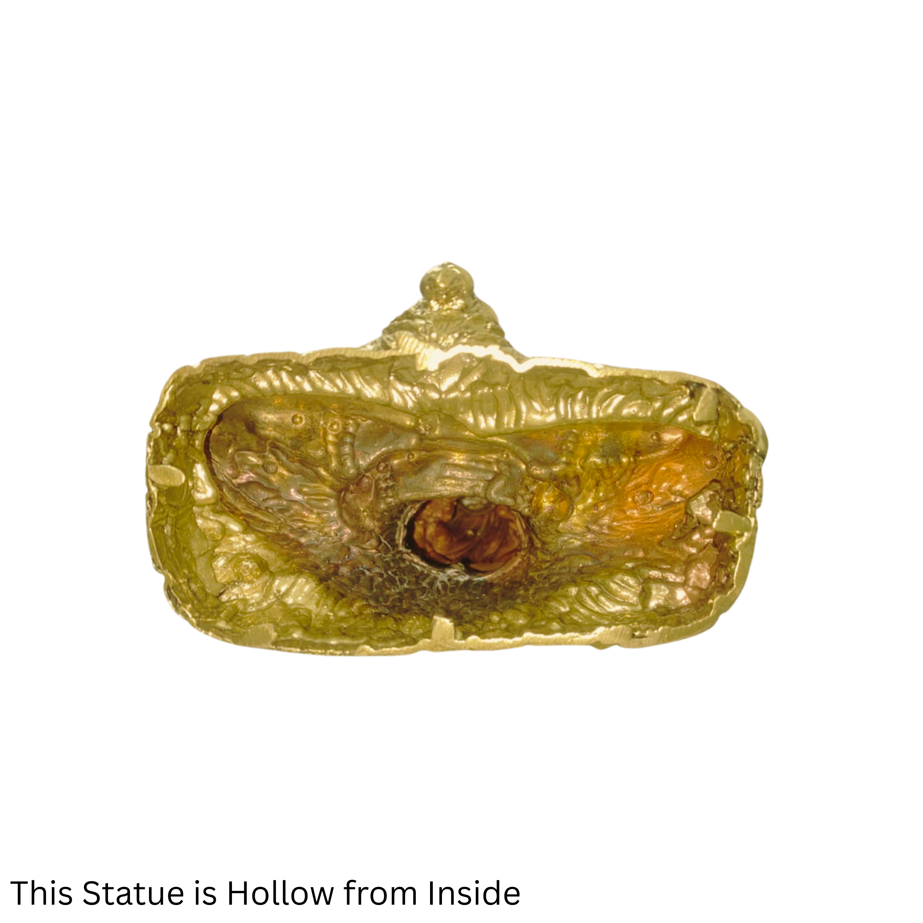 SHIV JI PREMIUM BRASS STATUE - 3.5 INCH
