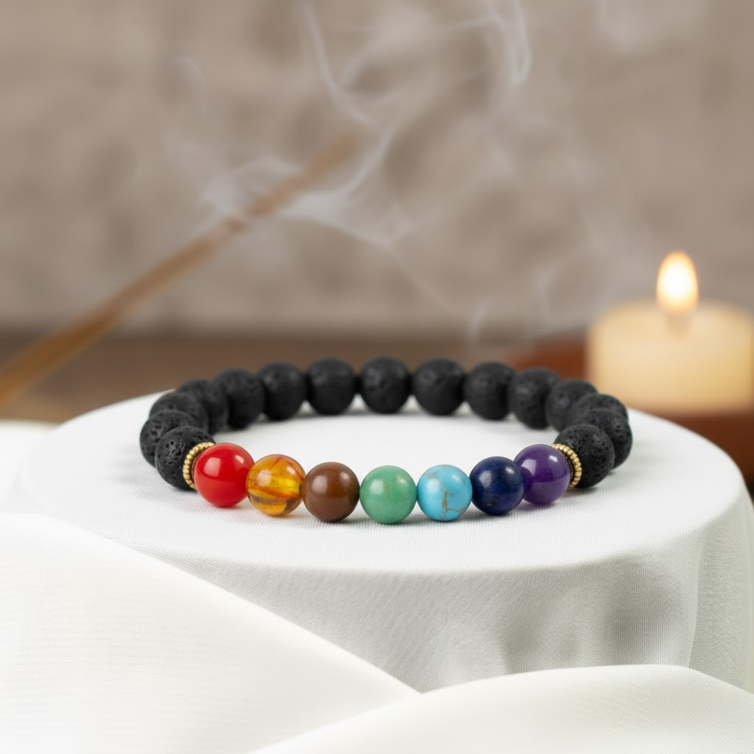 Natural 7 Chakra Healing Bracelet – Align Your Energy