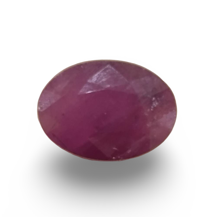 Natural Ruby | Oval Cut | IGC Certified No.: IGCDKBAJ41384