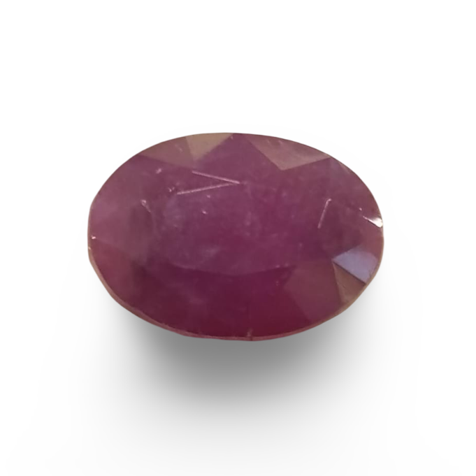 Natural Ruby |5H50| Oval Cut | IGC Certified No.: IGCDKBAJ44823