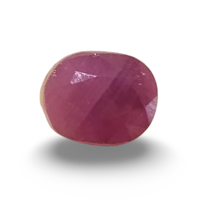 Natural Ruby |5H50| Oval Cut | IGC Certified No.: IGCDKBAJ41398
