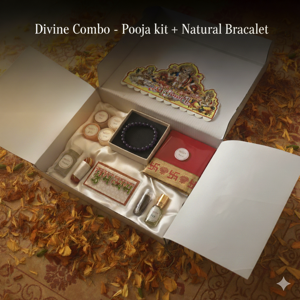 Divine Puja Gift Box – Complete Spiritual Essentials Kit
