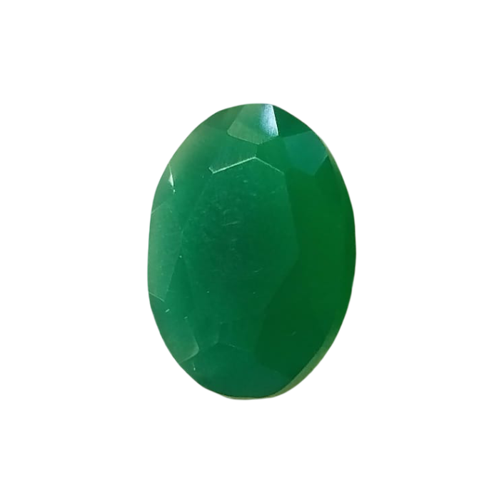 Natural Green Onyx |1H00| Oval Mixed | SRT Certified No : SRGTL30618