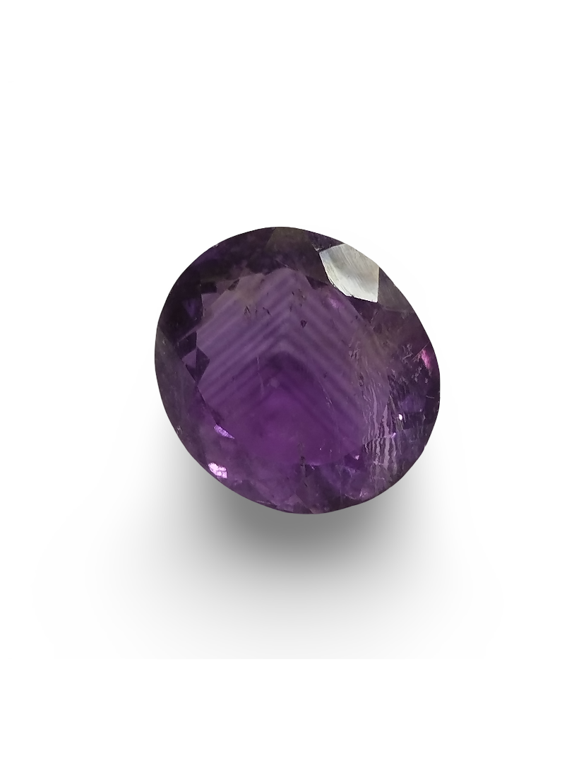 Natural Amethyst |1H20| Oval | Lab Certified No. IGCDKBAJ45577
