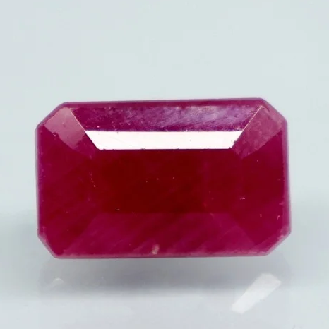 Natural Purplish Red Ruby |18H00| Certified Unheated | Octagon Mixed Cut Report No. 9581D38651