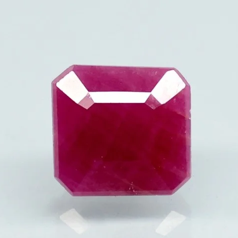 Natural Purplish Red Ruby | Certified Unheated | Octagon Mixed Cut | 4.24 RT | Report No. 9581D38666