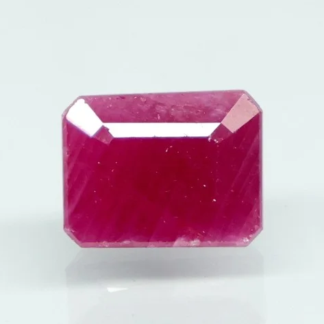 Natural Purplish Red Ruby | Certified Unheated | Octagon Mixed Cut Report No. 9581D38669