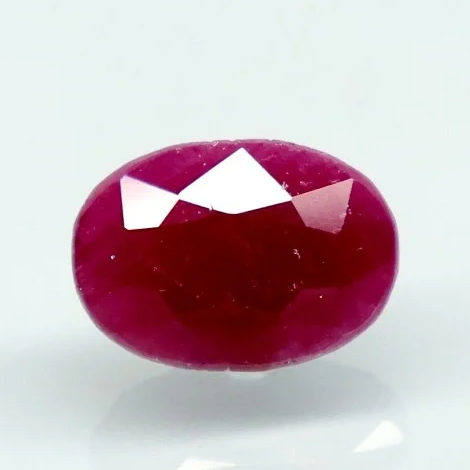 Natural Purplish Red Ruby | Certified Unheated | Oval Mixed Cut Report No. 9581D38691
