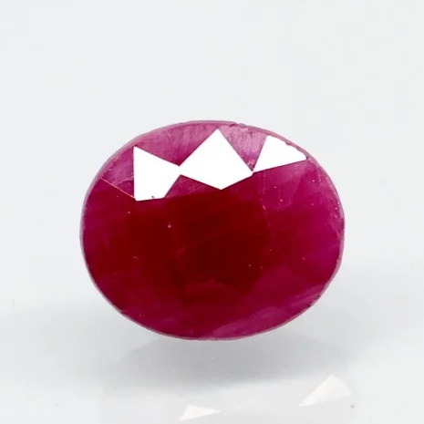 Natural Purplish Red Ruby | Certified Unheated | Oval Mixed Cut Report No. 9581D38697
