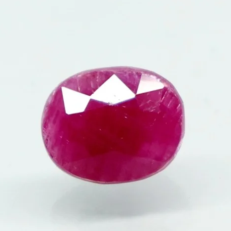 Natural Ruby |12H50| Oval Mixed Cut| Lab Certified No. 9581D38703