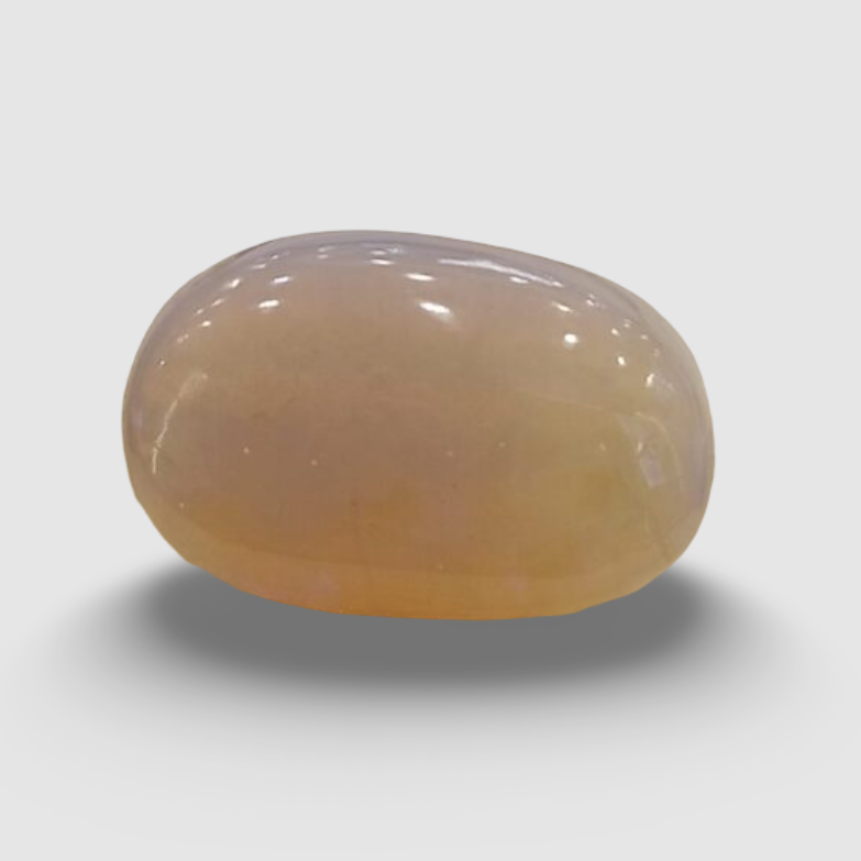 Natural White Opal|6H00| 10.89 Ratti | Oval Cabochone | Certified No. IGCDKBAJ42904