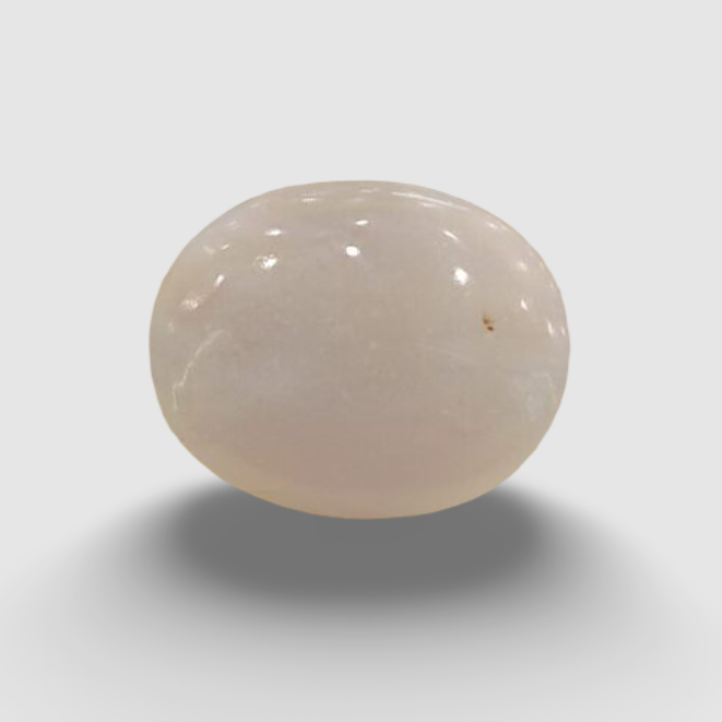 Natural White Opal|5H00| 4.44 Ratti | Oval | Certified No. IGCDKBAJ44655