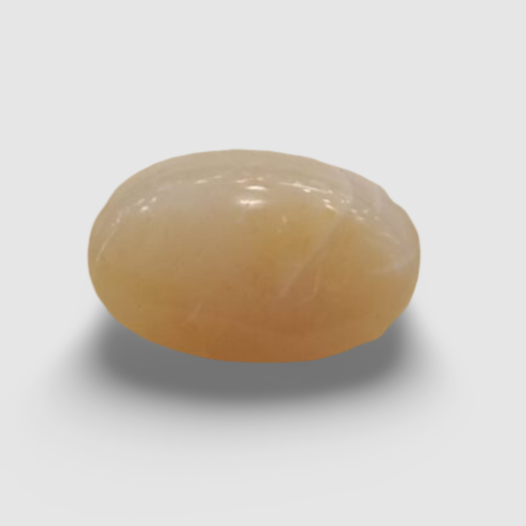 Natural White Opal|6H00| 5.17 Ratti | Oval Cabochone | Certified No.IGCDKBAJ43001
