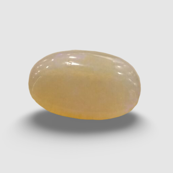 Natural White Opal|5H00| 5.33 Ratti | Oval Cabochone | Certified No. IGCDKBAJ42998