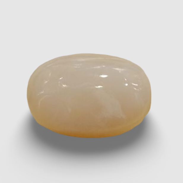 Natural White Opal|5H00| 6.39 Ratti | Oval Cabochone | Certified No. IGCDKBAJ42968