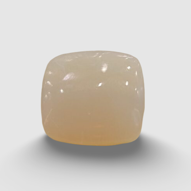 Natural White Opal|5H00| 8.28 Ratti | Cushion Cabochone | Certified No. IGCDKBAJ42928