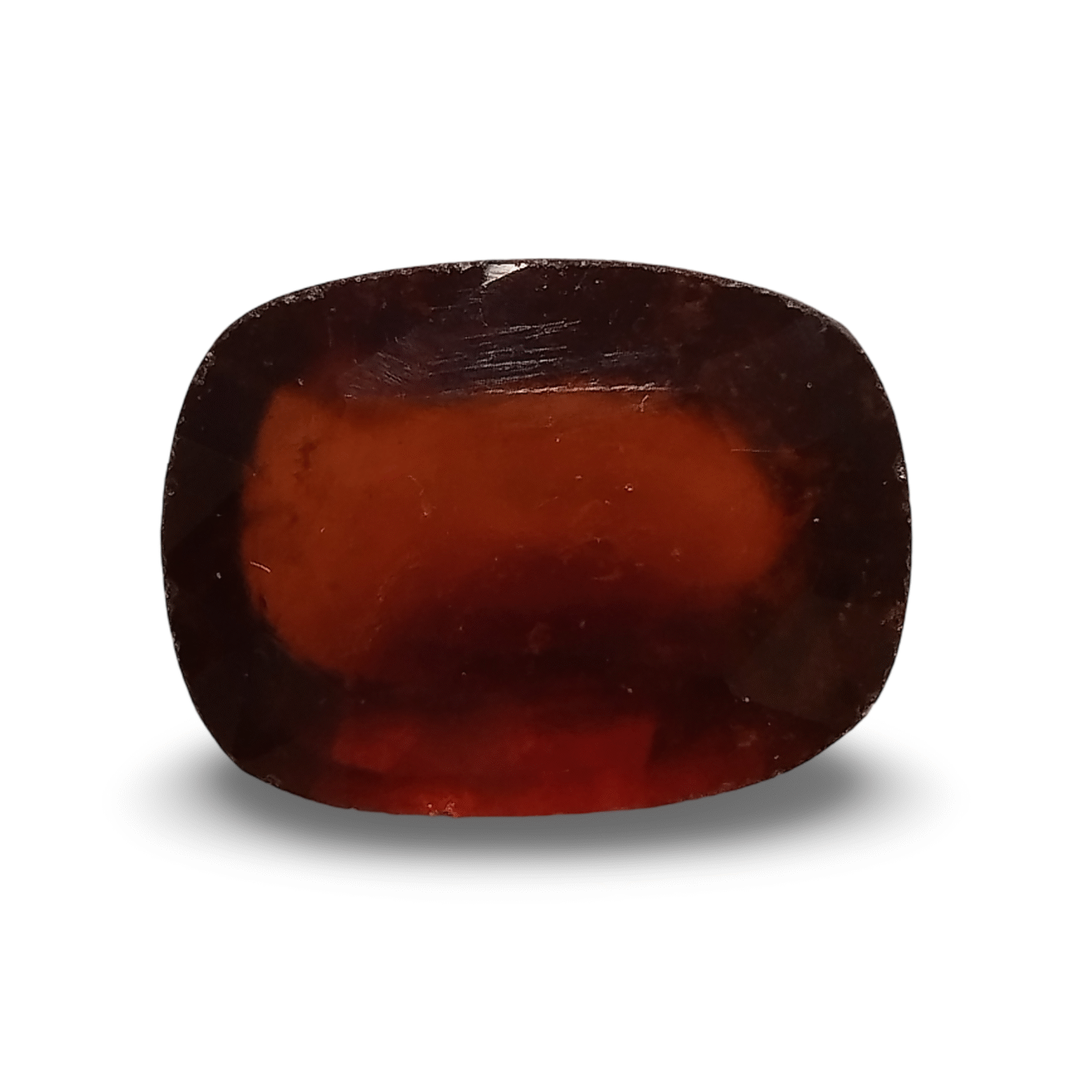 Natural Hessonite Garnet | Brownish Orange | Oval Mixed Cut Certification No.: IGCDKBAJ42746