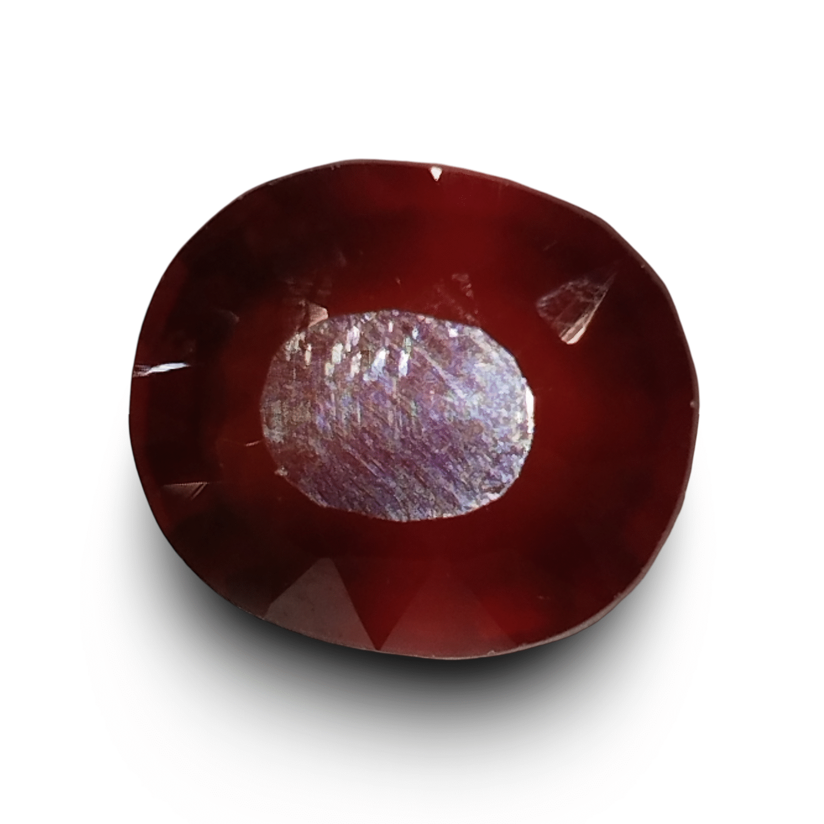 Natural Hessonite Garnet | Oval Mixed Cut | Brownish Orange Gemstone Certificate No.: IGCDKBAJ42737