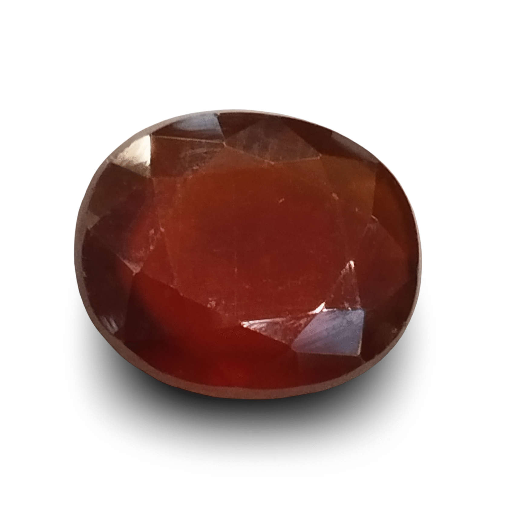Natural Hessonite Garnet | Oval Mix | Brownish Orange Certificate No.: IGCDKBAJ42735