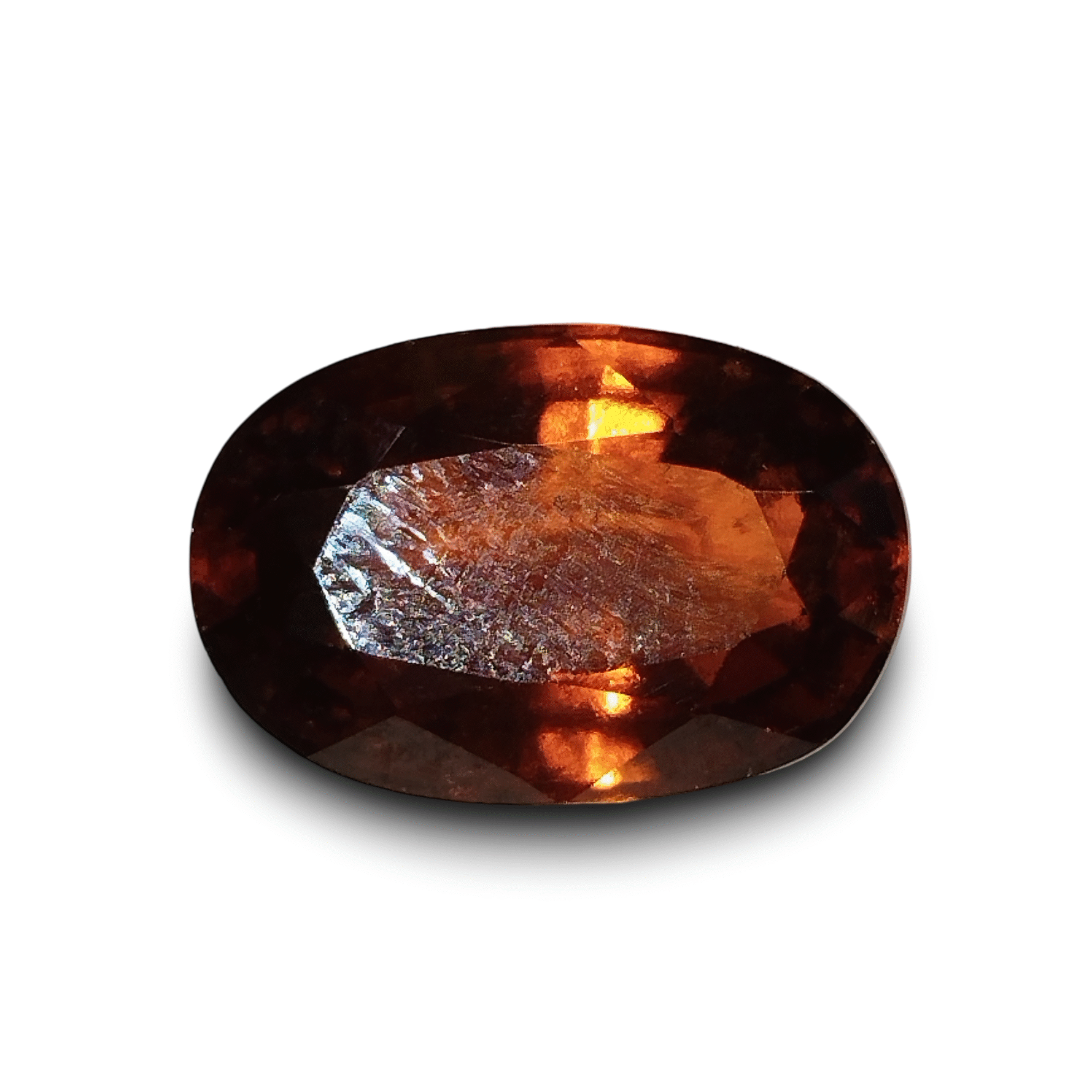 Natural Hessonite Garnet | Oval Mix | Brownish Orange Certificate No.: IGCDKBAJ42766