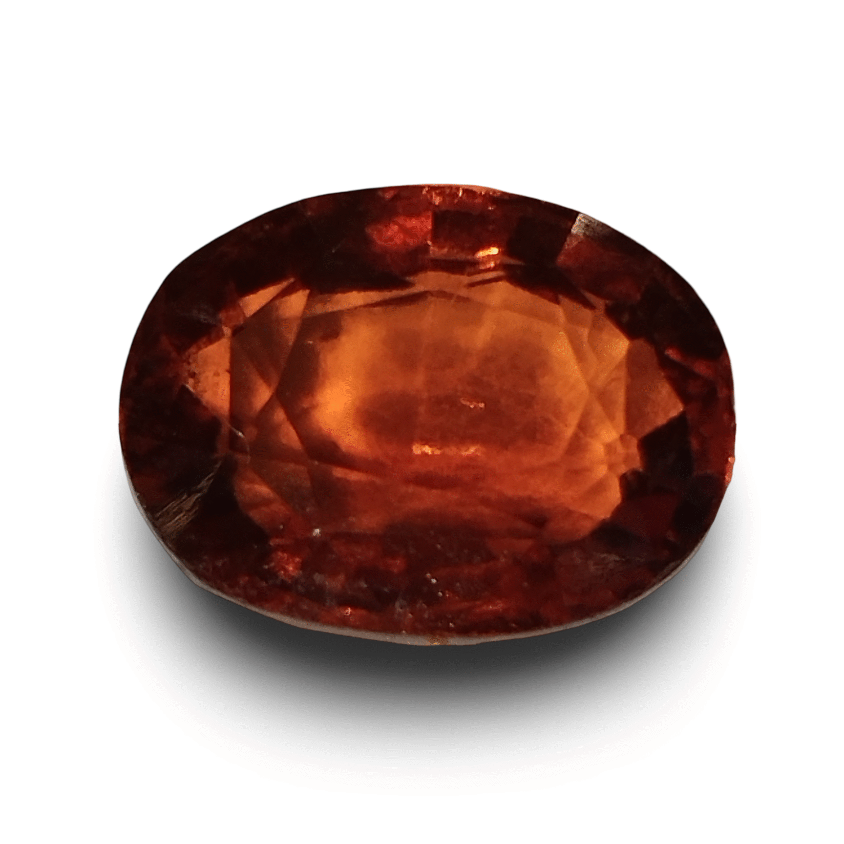 Natural Hessonite (Gomed) | Oval Mix Cut | IGC Certified Certificate Number: IGCDKBAJ42799