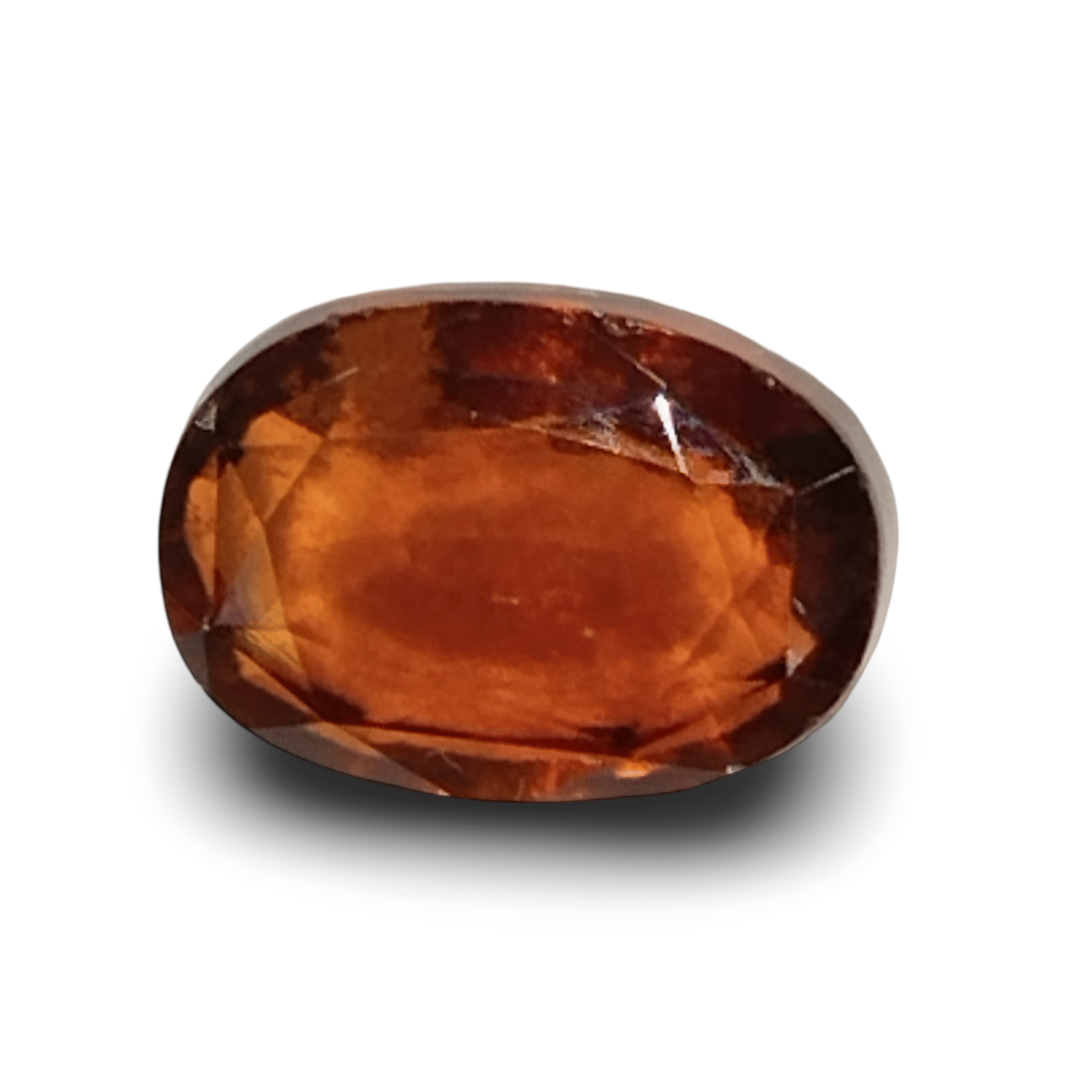 Natural Hessonite (Gomed) | Oval Mix Cut | IGC Certified Certificate No.: IGCDKBAJ42719