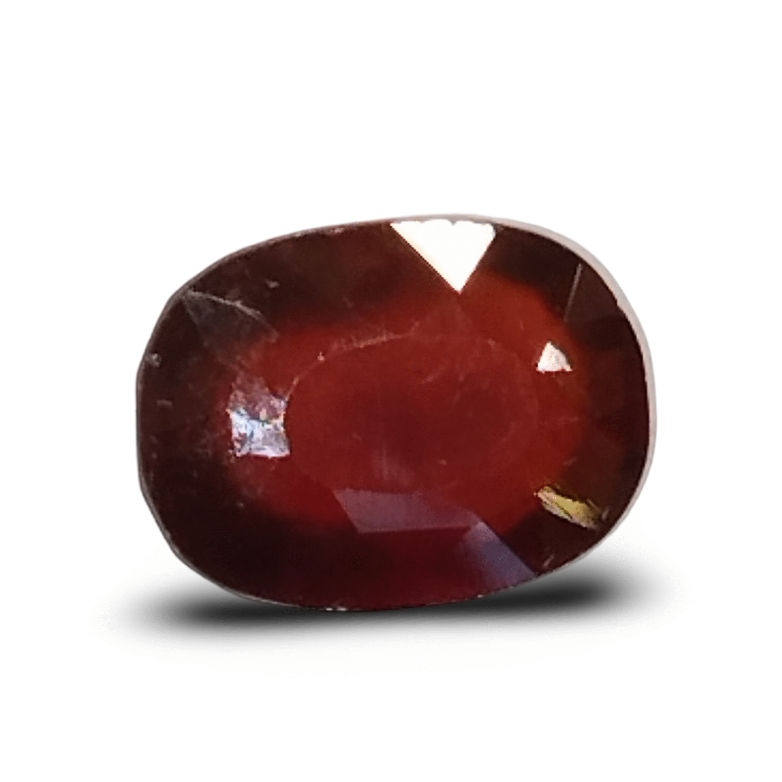 Natural Hessonite (Gomed) | Cushion Cut | IGC Certified Certificate No.: IGCDKBAJ44647