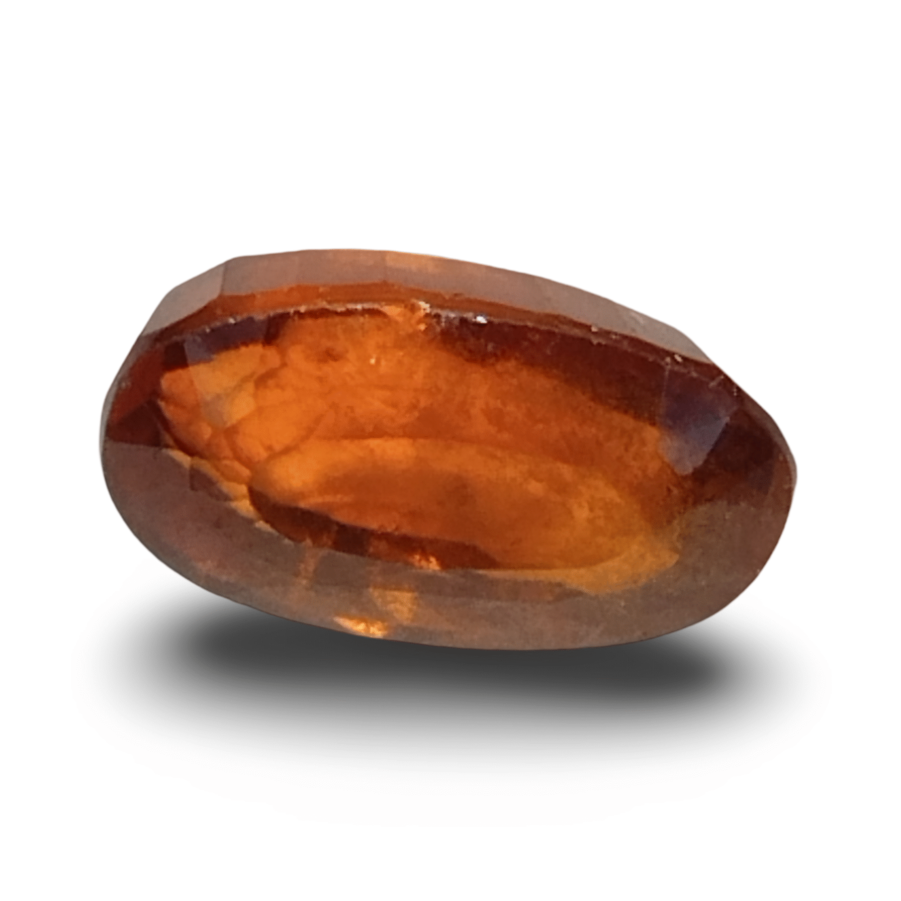 Natural Hessonite (Gomed) | Oval Mix Cut | IGC Certified