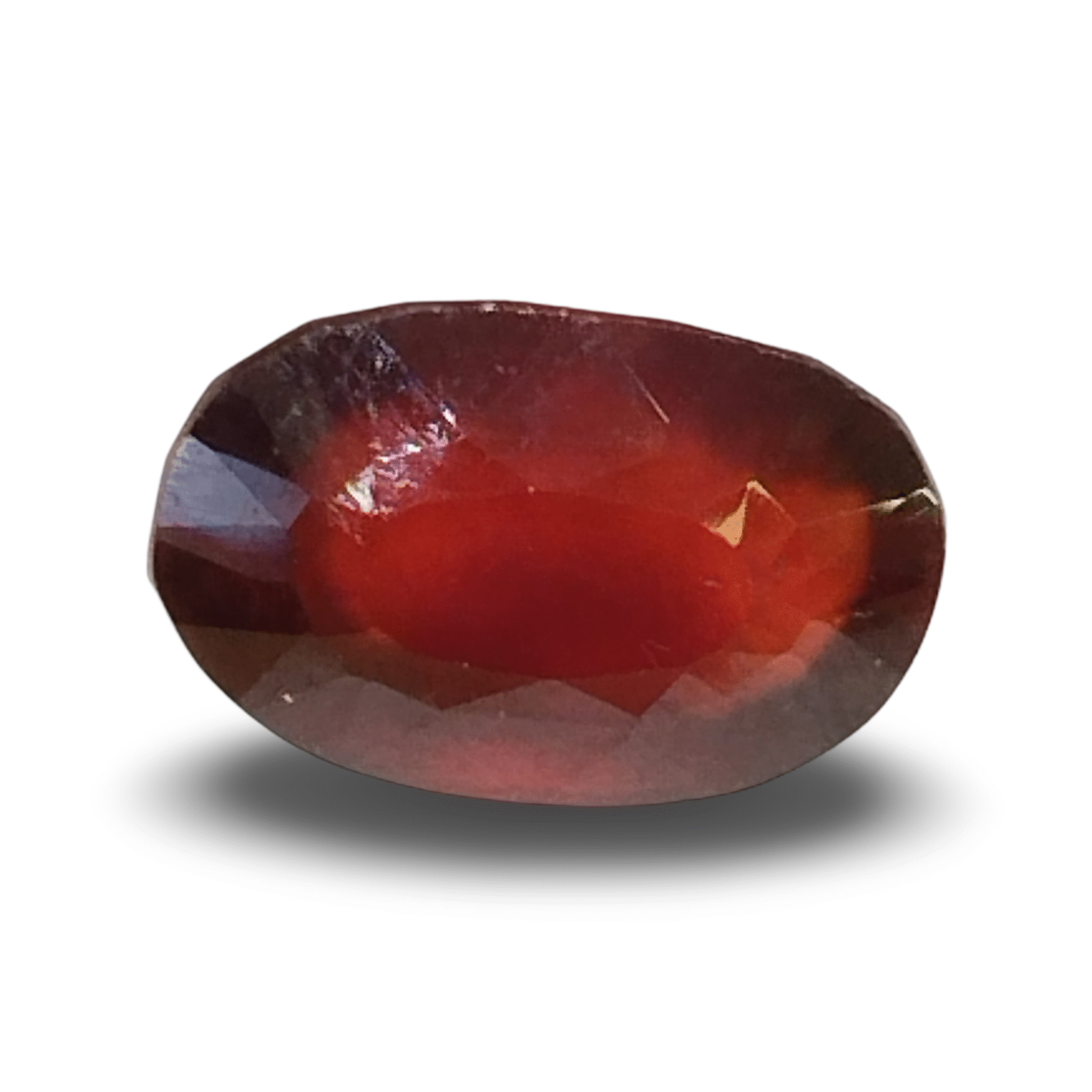Natural Hessonite (Gomed) | Oval Mix Cut | IGC Certified Certificate No.: IGCDKBAJ42806