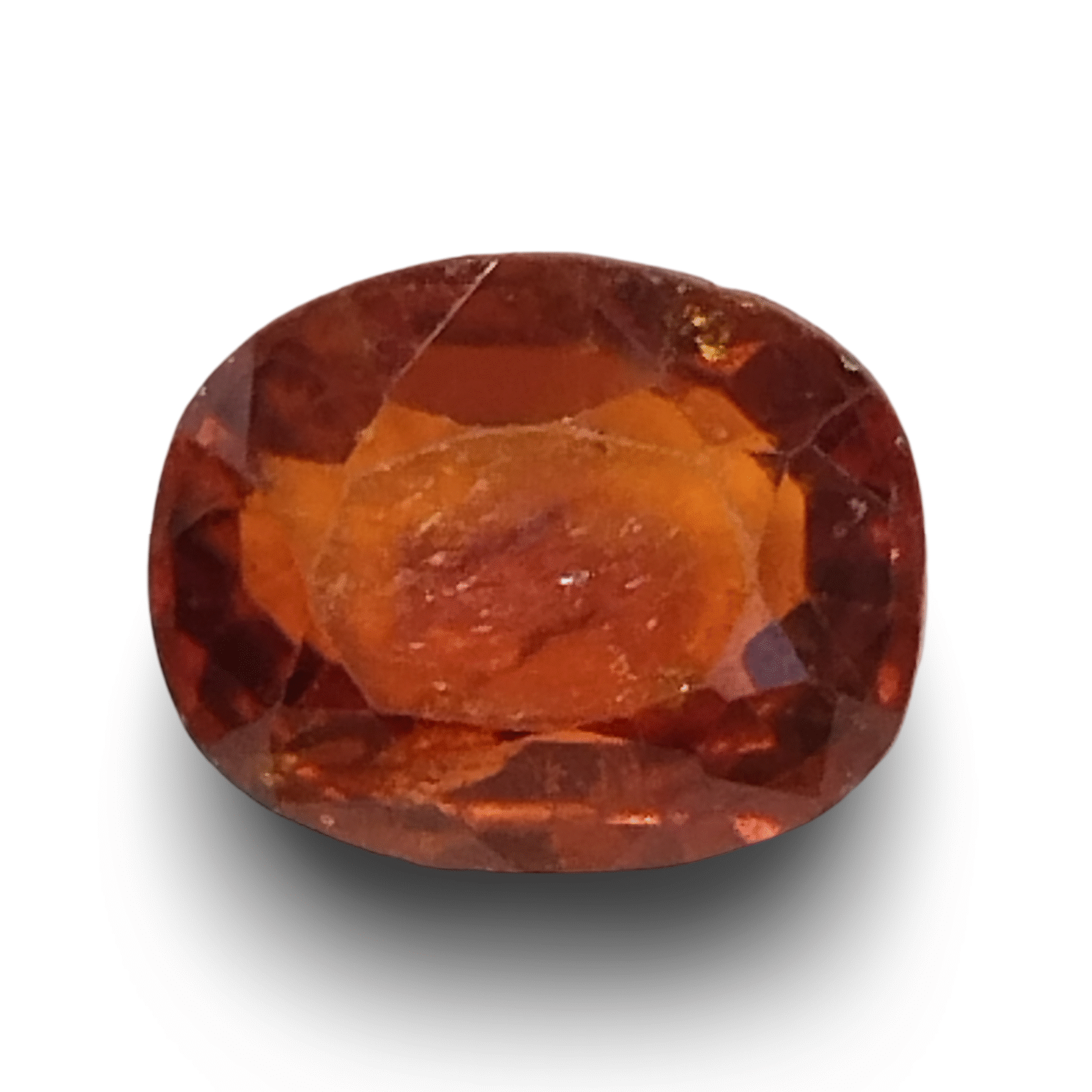 Natural Hessonite (Gomed) | Oval Cut | IGC Certified Certificate No.: IGCDKBAJ44634