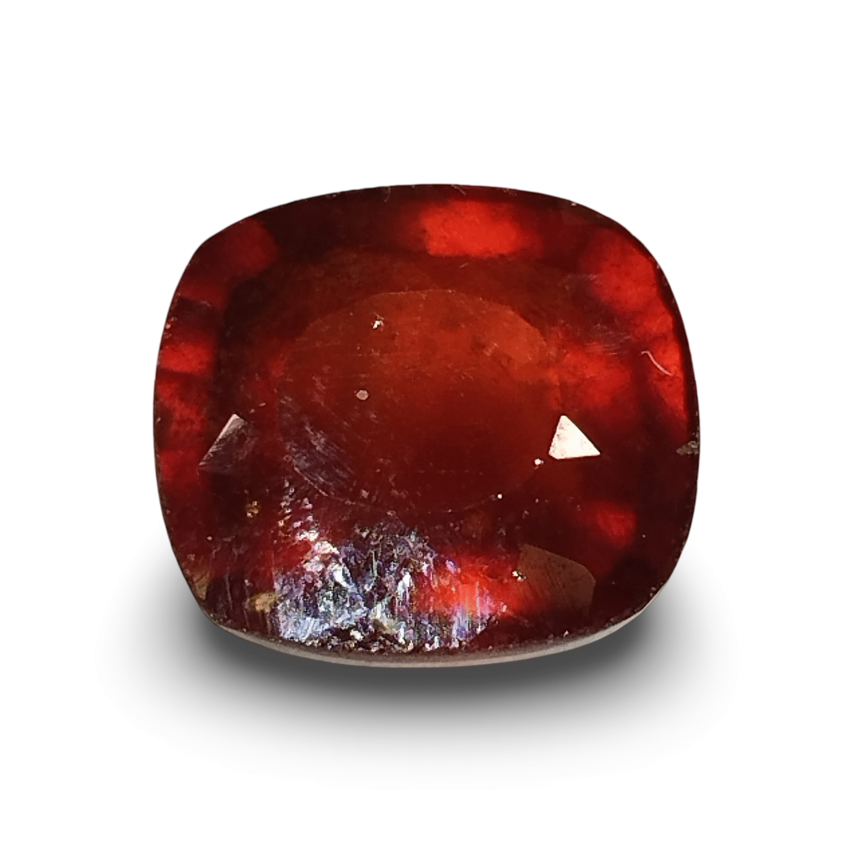 Natural Hessonite Garnet | Oval Mix Cut | Brownish Orange Certificate No.: IGCDKBAJ42763