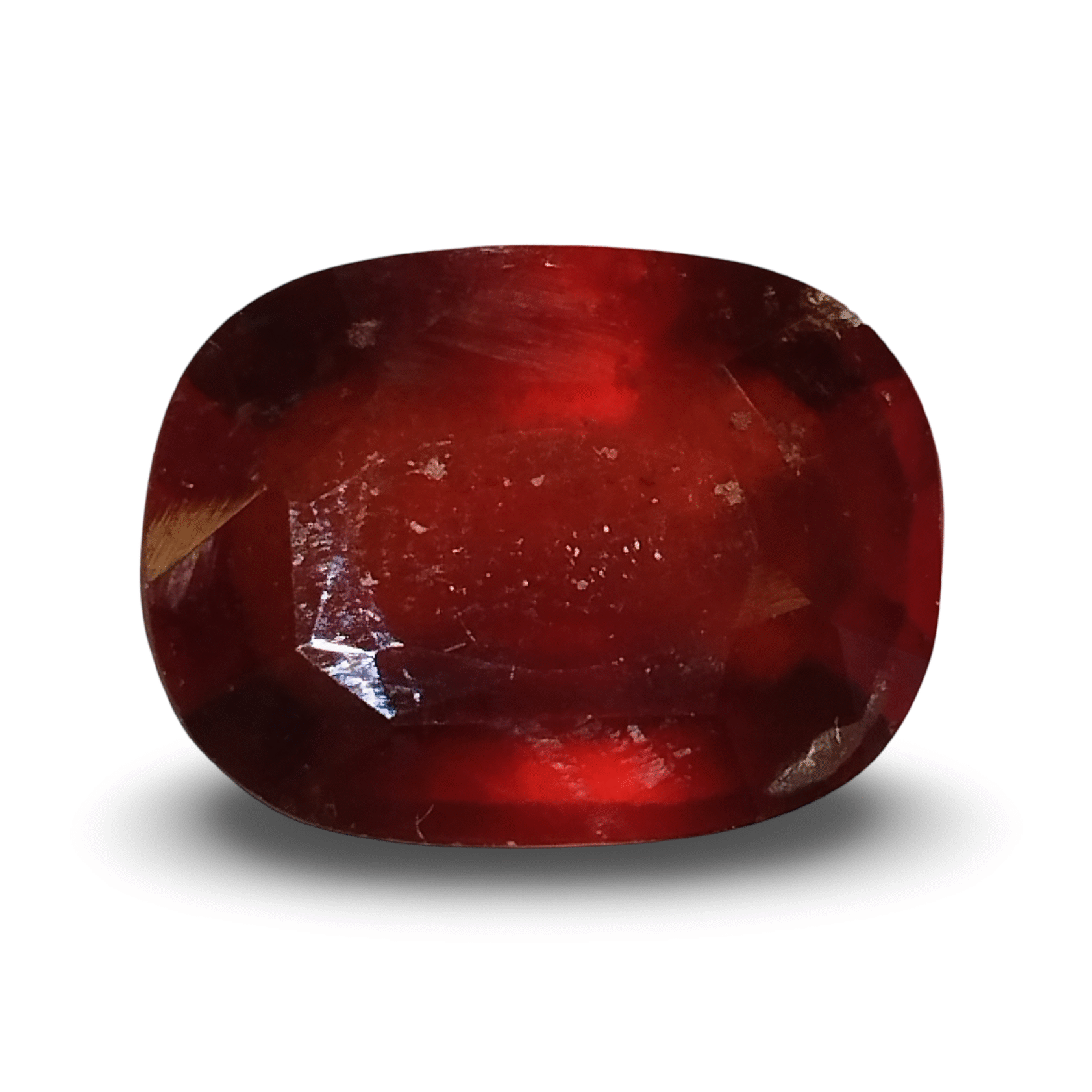 Natural Hessonite Garnet | Oval Mix Cut | Brownish Orange Certificate No.: IGCDKBAJ42733