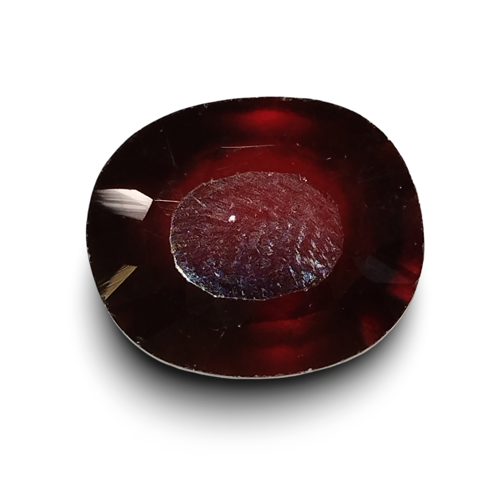 Natural Hessonite Garnet | Oval Mix Cut | Brownish Orange Certificate No.: IGCDKBAJ42757