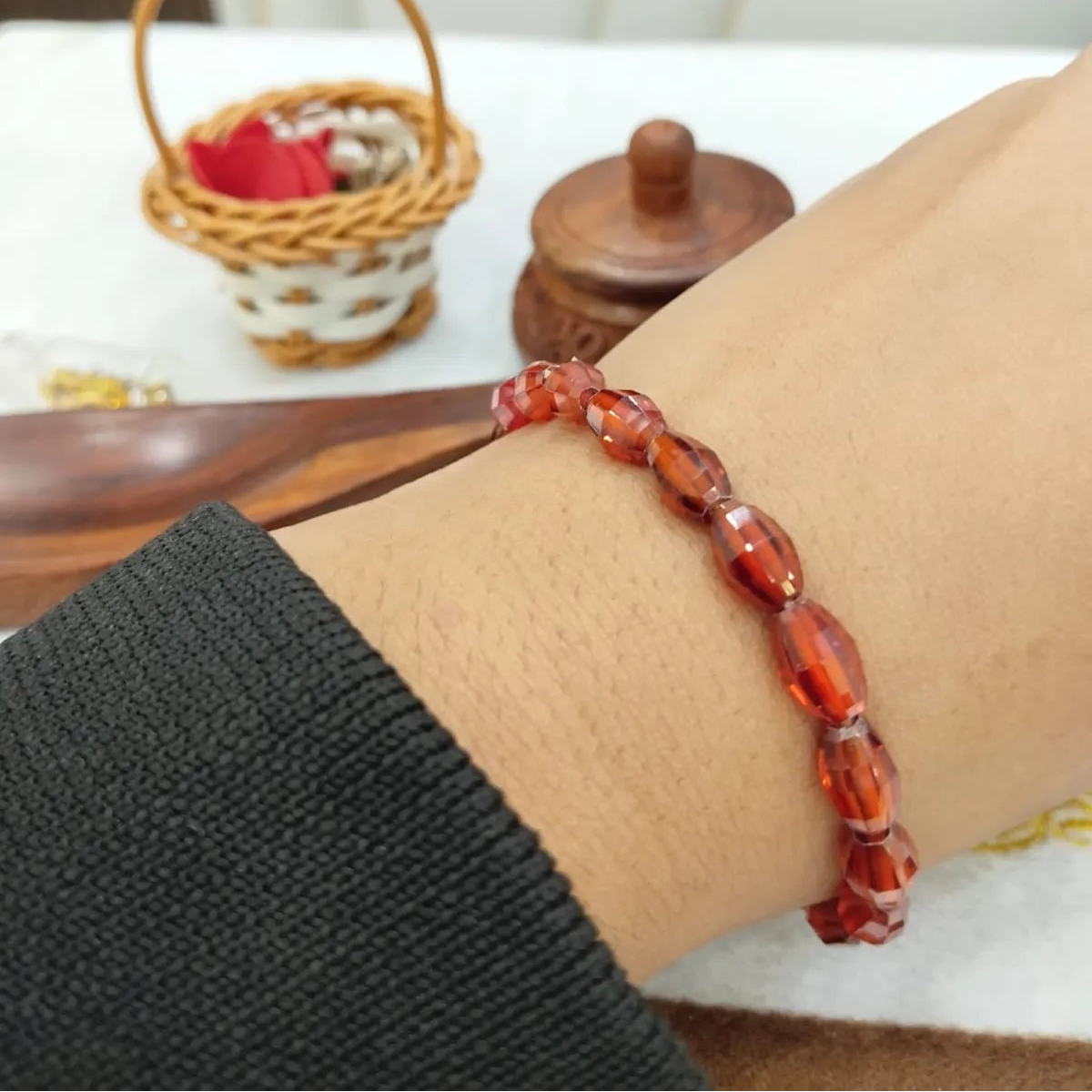 Red Premium Spiritual A Symbol Of Protection Bracelet For Men & Women