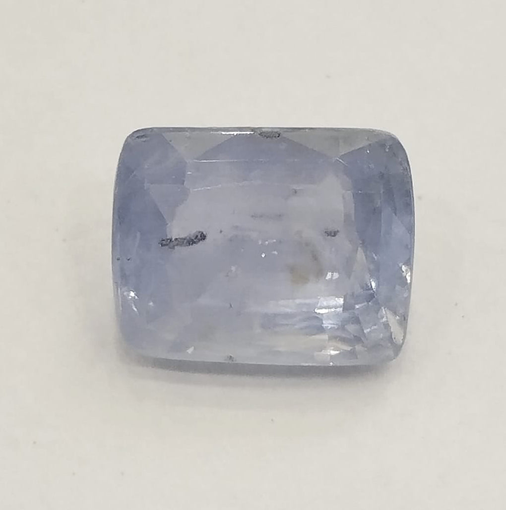 Natural Blue Sapphire | IGC Certified | Dual Color ( Blue) | Oval Mix Cut | Natural Inclusions | Rare Astrological Gem Certificate No.: IGCDKBAJ49670