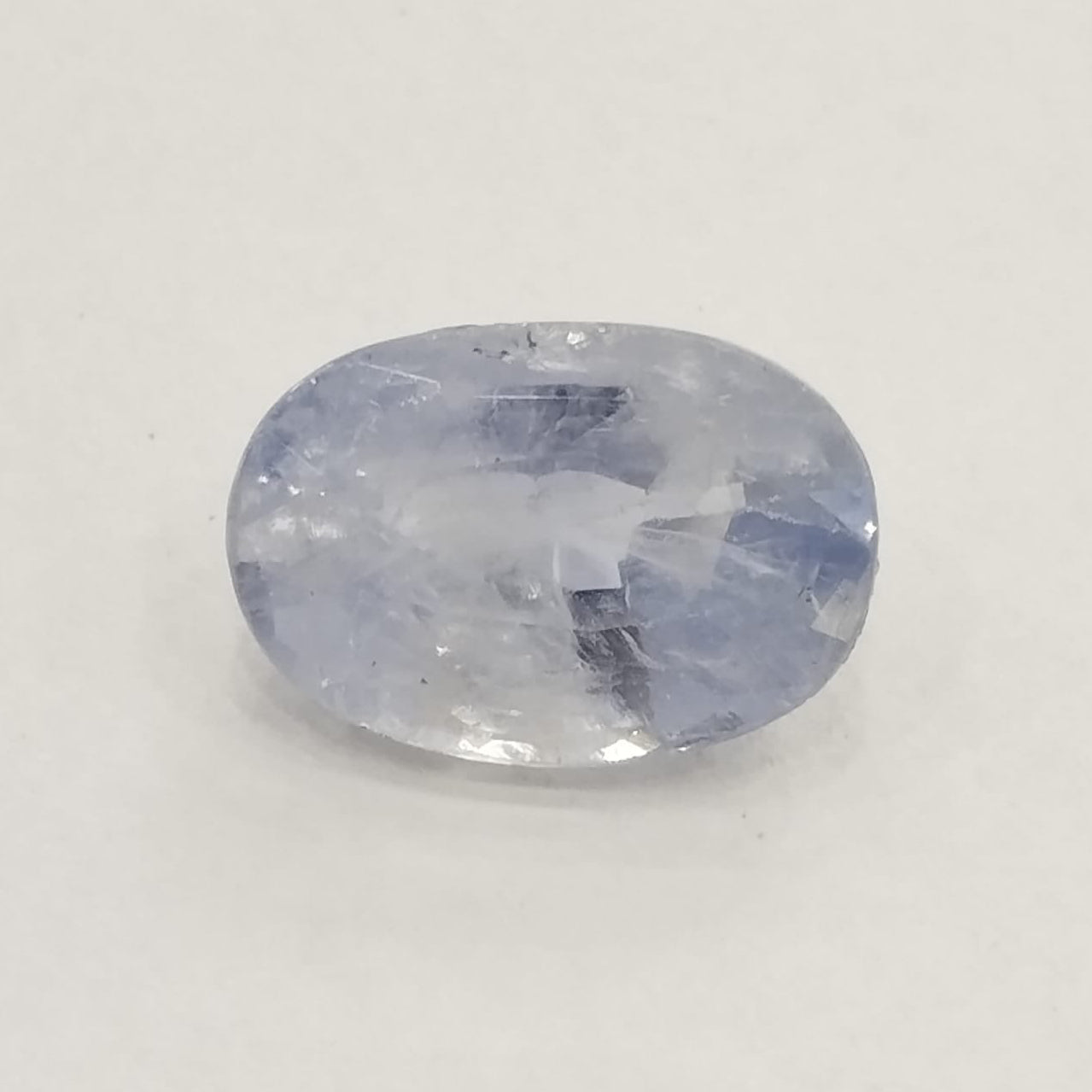Natural Blue Sapphire | IGC Certified | Dual Color ( Blue) | Oval Mix Cut | Natural Inclusions | Rare Astrological Gem Certificate No.: IGCDKBAJ49672