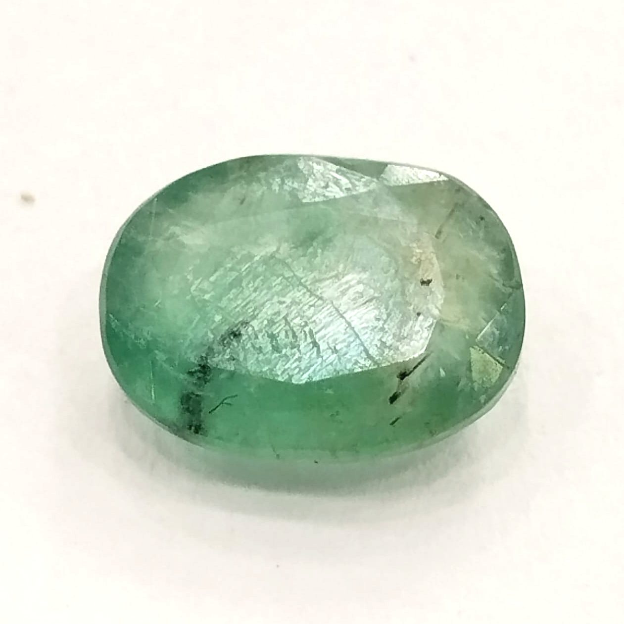 Natural Emerald |18H00| Oval Mixed | Govt. Lab Certified No. SRGTL16146