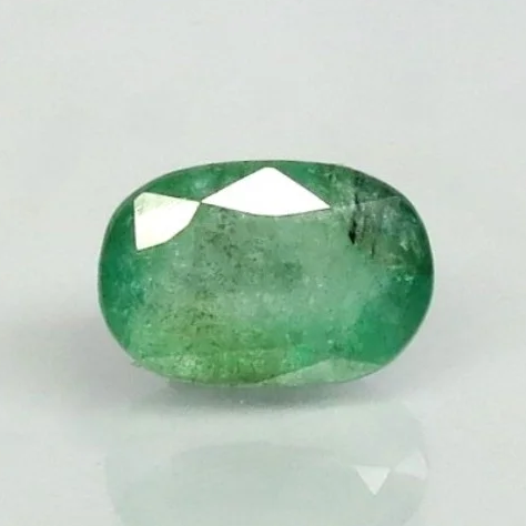 Natural Emerald | 38H00| Govt. Lab Certified | Oval Mixed Cut | Green 8980D36561