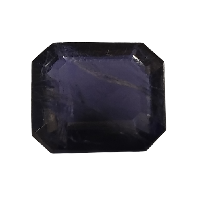 Natural Iolite | Govt. Lab Certified | Octa Step | Blue with Certificate No.: IGCDKBAJ42125