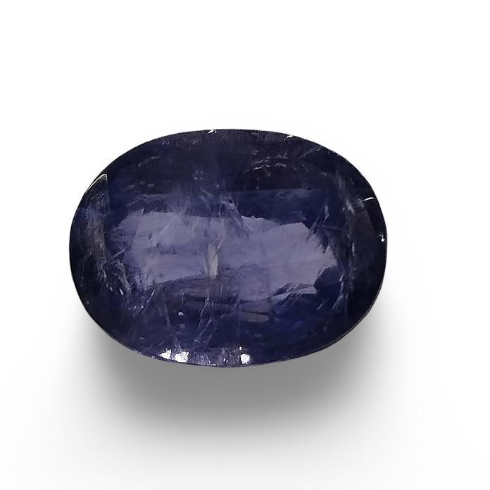 Natural Iolite | Govt. Lab Certified | Oval Mix | Blue with Certificate No.: IGCDKBAJ41553