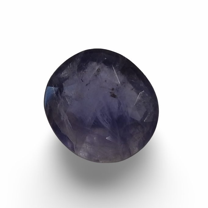 Natural Iolite | Govt. Lab Certified | Oval Mix | Blue with Certificate No.: IGCDKBAJ44619