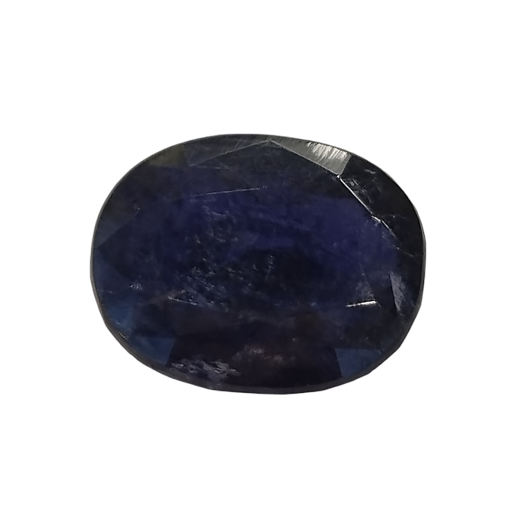 Natural Iolite | Govt. Lab Certified | Oval | Blue with Certificate No.: IGCDKBAJ44627