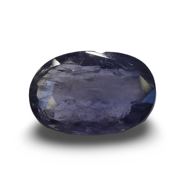 Natural Iolite | Govt. Lab Certified | Oval Mix | Blue with Certificate No.: IGCDKBAJ41558