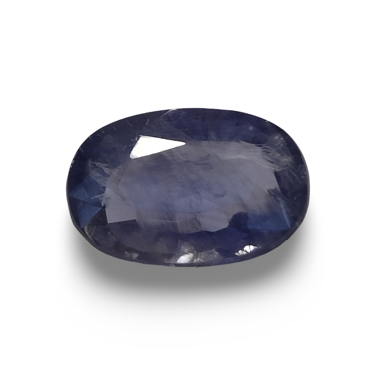 Natural Iolite | Govt. Lab Certified | Oval Mix | Blue with Certificate No.: IGCDKBAJ42123