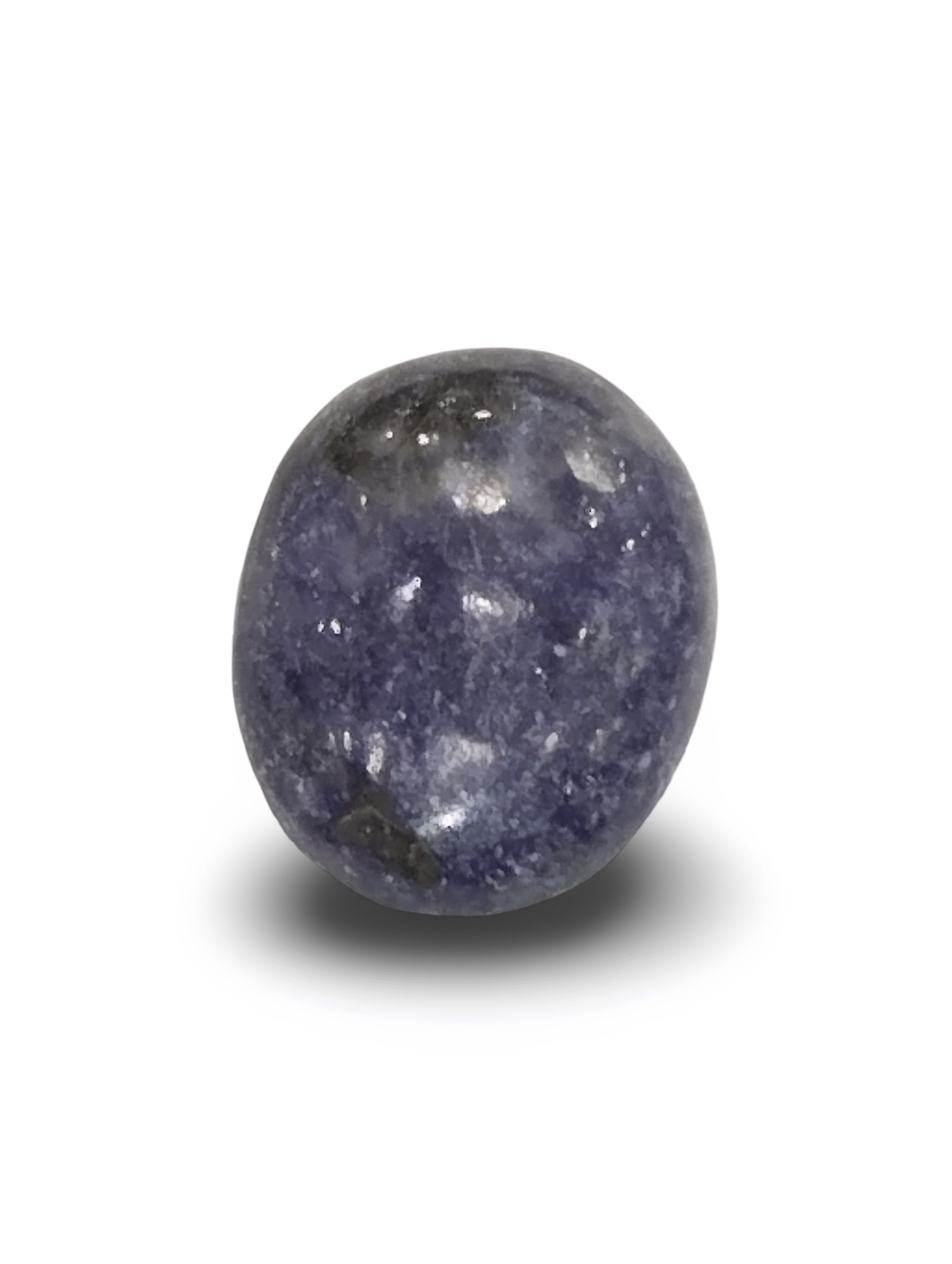 Natural Lapis Lazuli |1H20| Oval Cabochon | Deep Blue with Pyrite | IGC Certified Certificate No.: IGCDKBAJ42513