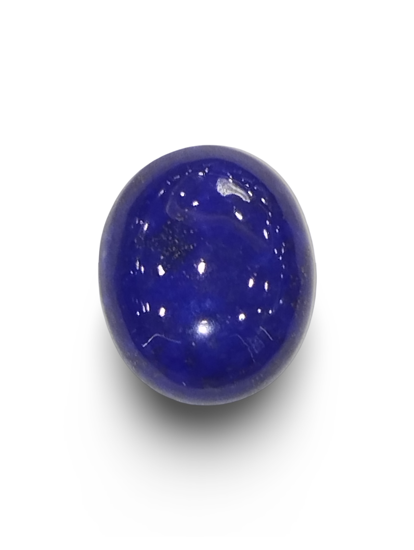 Natural Lapis Lazuli |1H20| Oval Cabochon | IGC Certified Certificate No.: IGCDKBAJ42495