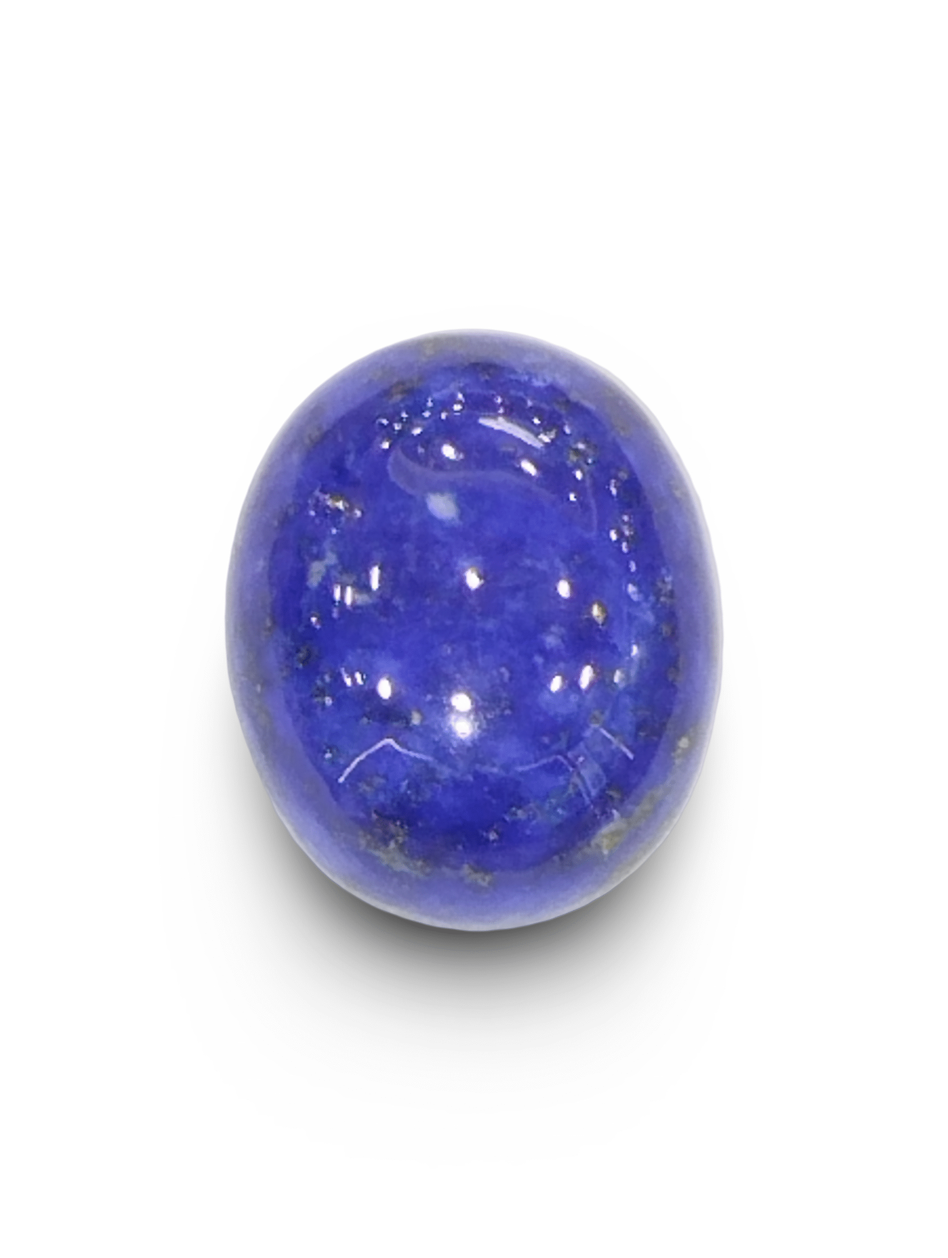Natural Lapis Lazuli |1H20| Oval Cabochon | IGC Certified Certificate No.: IGCDKBAJ42531