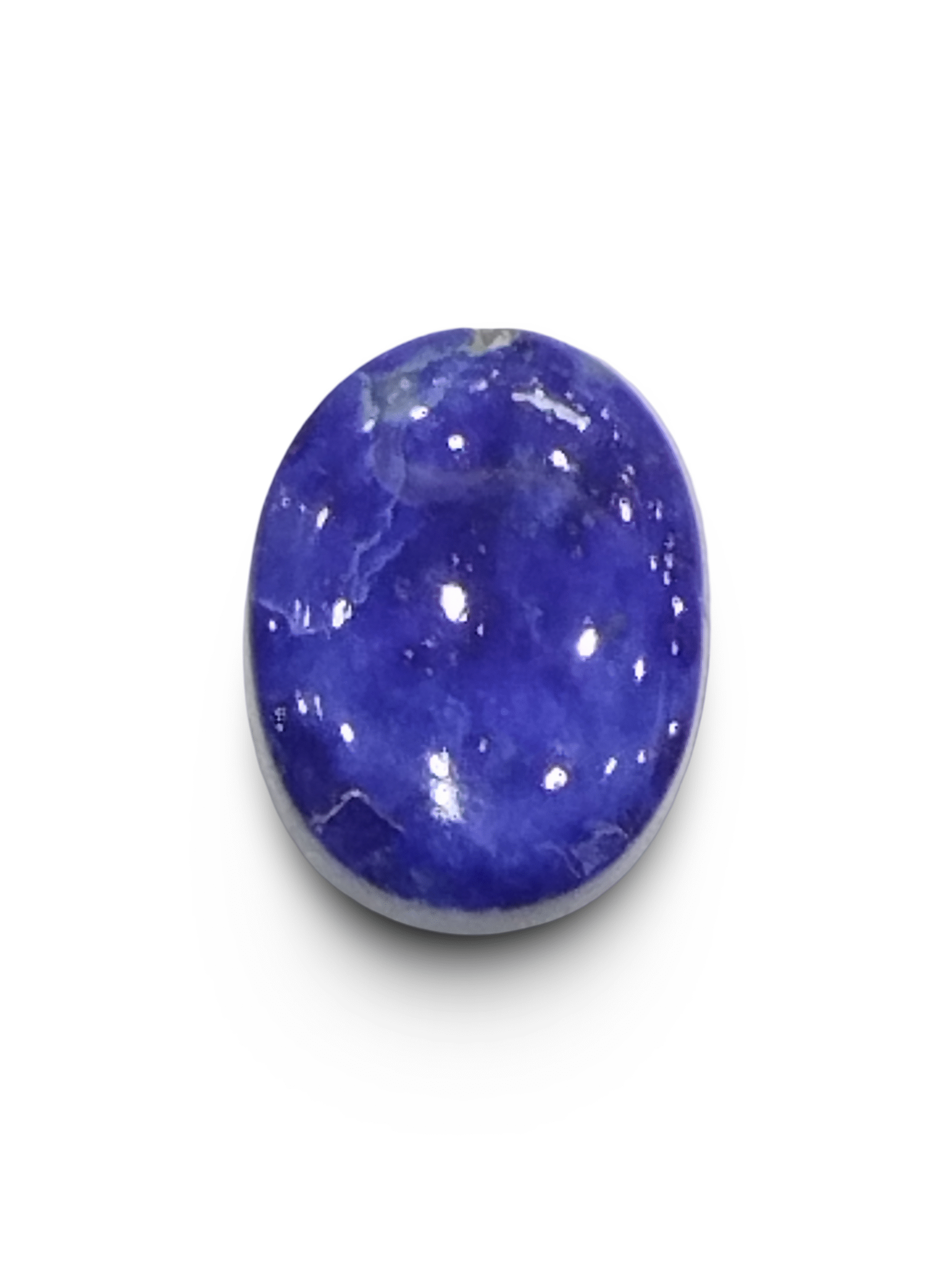 Natural Lapis Lazuli |1H20| Oval Cabochon | IGC Certified Certificate No.: IGCDKBAJ42535