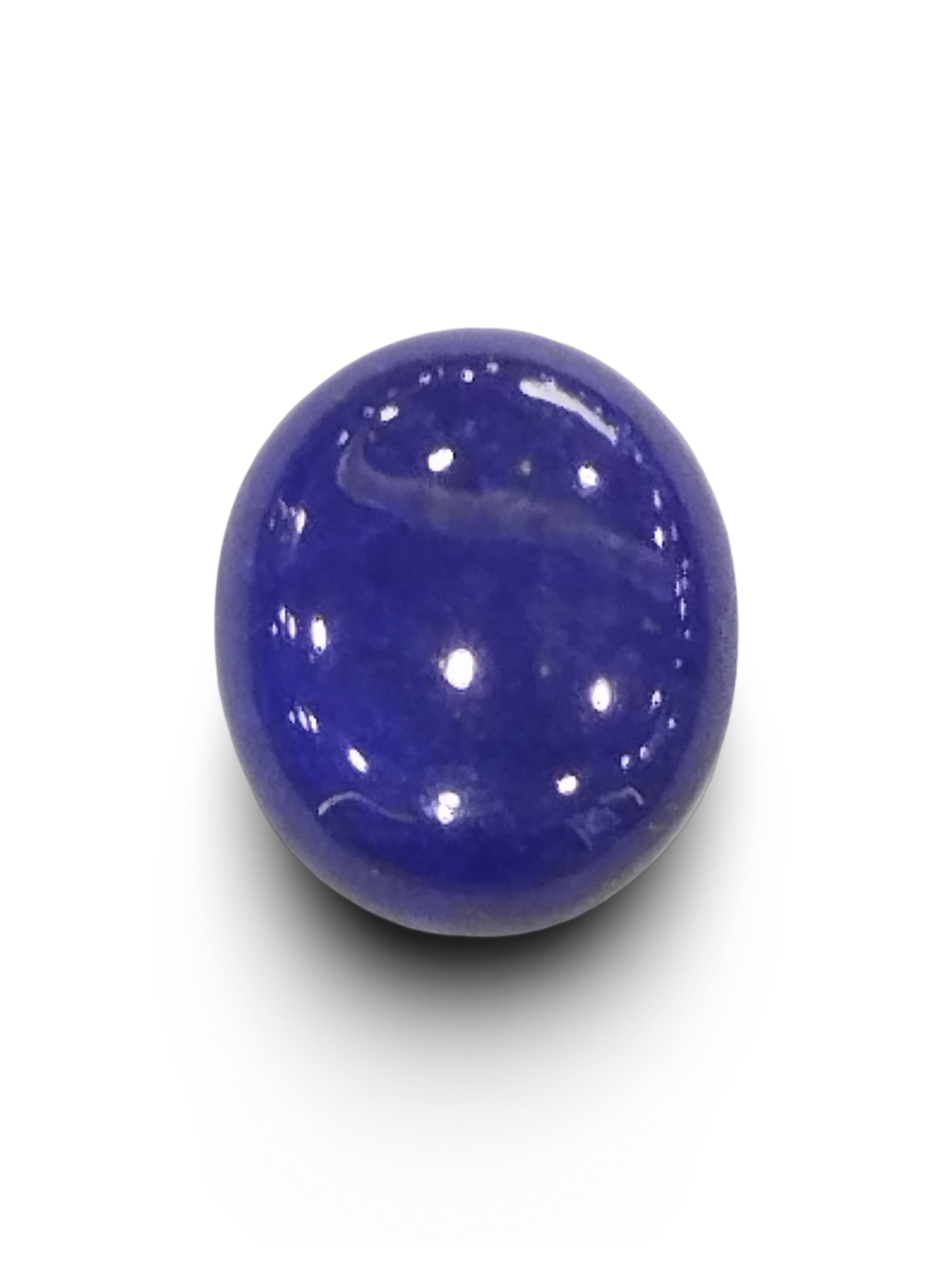 Natural Lapis Lazuli |1H20| Oval Cabochon | Rich Blue with Golden Pyrite | Govt. Lab Certified Certificate No.: IGCDKBAJ42505